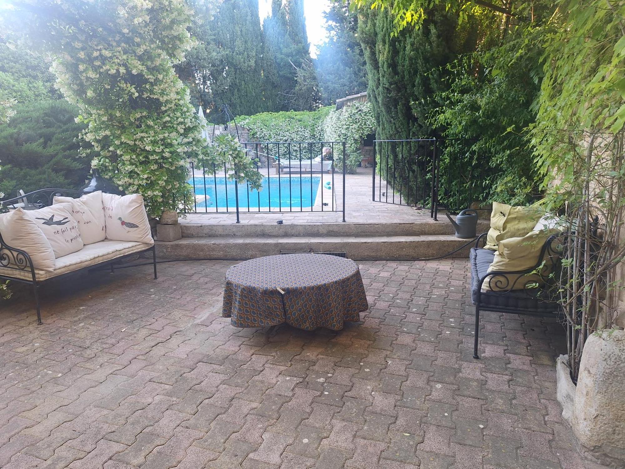 La Cartagene - Chambre Double Calvisson Exteriör bild